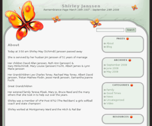 shirleyjanssen.com: Shirley Janssen
