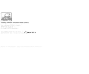 ciaoffice.com: Coney Island Architecture Office
CIAoffice is a multidisciplinary design practice that develops solutions in the overlapping fields of architecture, web, and graphic design.