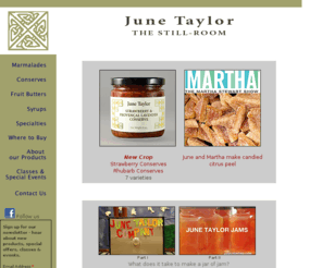 junetaylorjams.com: June Taylor Organic Marmalades, Conserves, & Preserved Fruits
Handcrafted marmalades, conserves and specialty preserves made with organically grown fruit