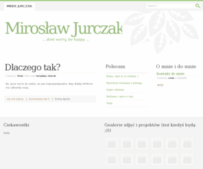 jurczak.net: Just for it...
Site Description Here