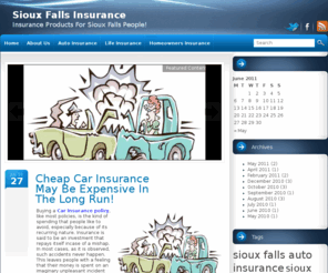 siouxfallsinsurancecompany.com: Sioux Falls Auto Insurance - Sioux Falls Car Insurance -Sioux Falls Homeowners Insurance
Sioux Falls Auto Insurance - Sioux Falls Life Insurance - Sioux Falls Health Insurance - Affordable Coverage!