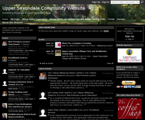 uppersaxondale.com: Upper Saxondale Community Website - Connecting the people of Upper Saxondale Village
Upper Saxondale website is for residents who want to connect with their local Community