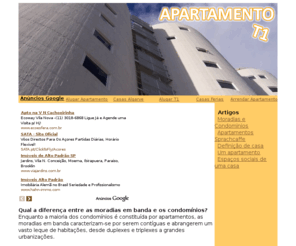 apartamentot1.info: Apartamento T1, Casas, Moradias, Apartamentos, Condominios
Apartamentos para habitar, casas, moradias com piscina, casas com pisos, condominios e outros artigos sobre apartamentos.