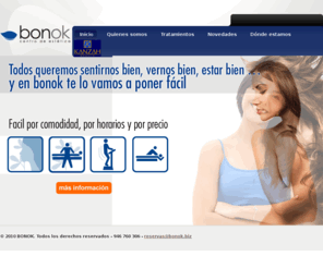 bonok.biz: BONOK
BONOK, tratamientos faciales, corporales, masajes y relajacion en el centro de Sopelana