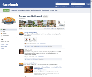 dreaminngame.com: Incompatible Browser | Facebook
 Facebook is a social utility that connects people with friends and others who work, study and live around them. People use Facebook to keep up with friends, upload an unlimited number of photos, post links and videos, and learn more about the people they meet.