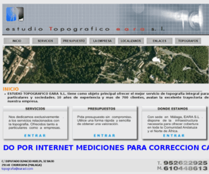 earasl.com: estudio topografico eara s.l.  topografos malaga
ESTUDIO TOPOGRAFICO  EARA S.L.