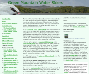 greenmountainwaterskiers.com: Green Mountain Water Skiers, Vermont
Green Mountain Water Skiers, Vermont Water Skiing, WaterSki VT