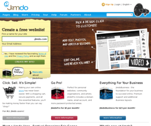 jimdo.org: • Create a Free Website with our Website Builder - Jimdo
Create a free website with Jimdo's website builder! With 500 MB storage, you can drag and drop to make a website, upload over 12,500 pictures, & use our beautiful layouts or make your own. Make your own website for free: no previous knowledge required.