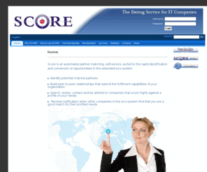 score-fm.com: Score var lists - Score
 Identify potential channel partners
 Build peer to peer relationships that extend the fulfilment capabilities of your organization
 Search, review, contact and be alerted to companies that score highly against a profile of your needs
 
