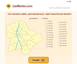 szefberles.com: Exkluzív széfbérlés Budapesten - széfrekesz, páncélszekrény, adathordozó tárolás és érték megőrzése páncélteremben
Páncéltermünkben széfrekeszt és páncélszekrényt, vagy akár külön helyiséget is bérelhet kicsi (arany, ezüst ékszer) vagy nagy (műtárgyak, szobor, festmény) értéktárgyak, dokumentumok, elektronikus adathordozók, vagy bármi más megőrzésére.