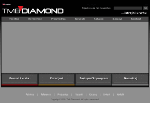 tmbdiamond.com: TMB Diamond - zvanicna internet prezentacija
Zvanična internet prezentacija kompanije TMB Diamond