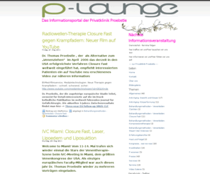 p-lounge.de: P-Lounge - Closure Fast und andere High-Tech Verfahren
Blog für ästhetische Medizin