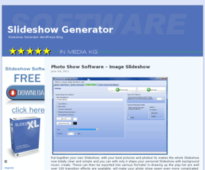 slideshow-generator.com: Slideshow Generator Photo Slideshow Maker create Slideshow
Good Software for Slideshow Generator Photo Slideshow Maker create Slideshow