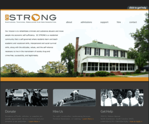 southcarolinastrong.com: South Carolina STRONG
Based in Charleston, South Carolina, our mission is to rehabilitate criminals and substance abusers and move people into economic self-sufficiency.