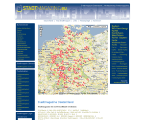 stadtmagazine.eu: Stadtmagazin Datenbank | Mediaplanung Stadtmagazine | Mediaplanung | Stadtmagazine.eu - Stadtmagazin Datenbank | Mediaplanung Stadtmagazine | Planungshilfe Mediadaten
Stadtmagazine.eu - Stadtmagazin Datenbank | Mediaplanung Stadtmagazine | Planungshilfe Mediadaten