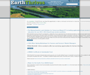 earththrives.org: Earth Thrives - Home
EarthThrives - showing how you can help the earth Thrive