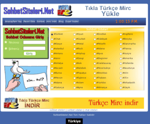 sohbetsiteleri.net: SohbetSiteleri.Net - Sohbet Siteleri, Chat Kanalları, Sohbet Odaları
sohbet siteleri, canlı sohbet, sohbet odaları, chat siteleri, bedava sohbet odası, sohbet sitesi, chat kanalları, sohbet et