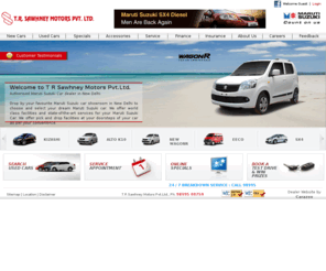 trsawhneymotors.com: Maruti Suzuki Dealer New Delhi - T R Sawhney Motors Pvt.Ltd.
T R Sawhney Motors Pvt.Ltd. is one of the largest Maruti Suzuki car dealers in New Delhi. Buy Maruti Suzuki cars from T R Sawhney Motors Pvt.Ltd. in New Delhi.