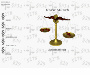xn--ra-mnch-q2a.info: Rechtsanwalt Horst Münch
