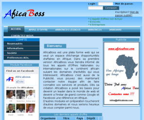 africaboss.com: Bienvenue sur Africa Boss
afrique appel offre