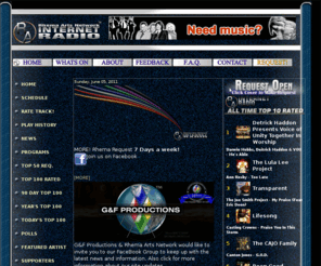 rhemaartsradio.com: RhemaArts Internet Radio | Home Page
Total Post 3 Reasearch Lab