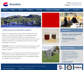 scanbio.co.uk: Scanbio | animal feed products suppliers, Fish Protein Concentrate, Salmon Protein Hydrolysate
Scanbio produce a wide range of animal feed products including fish protein concentrate, sustainable fish protein concentrate, Salmon Protein Hydrolysate, salmon oil and salmon protein concentrate.  based in Fort William, Scotland