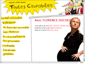 toutescoupables.com: Toutes Coupables !
Toutes Coupables avec Florence DUCHEZ