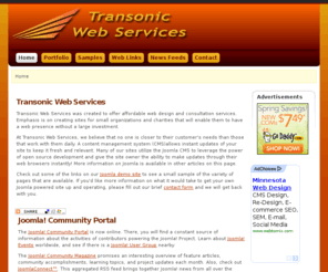 transonicweb.com: Transonic Web
Transonic Web Services for all of your website needs.
