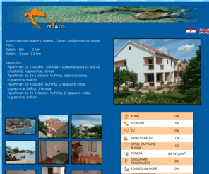 zaton-apartman.com: APARTMANI - ZATON
zaton, apartmani, croatia, apartman, zadar, rent, iznajmljivanje