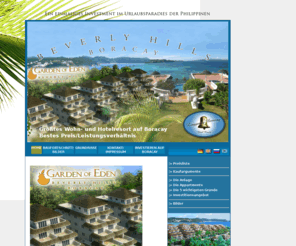 boracaygardenofeden.com: garden of eden - exposé
This premium resort will be built on Boracay, the Philippines. Deliberately, we are using a hillside situation with breathtaking ocean view.