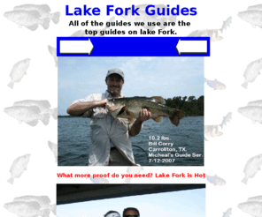 lake-fork-guides.com: Lake Fork Guides guide bass fishing guide Micheal Rogge trophy bass
Lake Fork guides guide