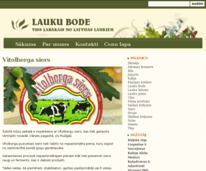 laukubode.lv: Lauku Bode
Latvijas lauku labumu veikals