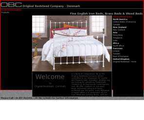 obc-dk.net: Original Bedstead Company Denmark - Bed, Beds, Brass Beds, Metal Beds, Metal Bed, Iron Bed, Iron Beds, Wood Beds.
Original Bedstead Company Denmark - Bed, Beds, Brass Beds, Metal Beds, Metal Bed, Iron Bed, Iron Beds, Wood Beds.