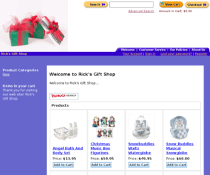 ricksgiftshop.com: Rick's Gift Shop Home Page
Rick's Gift Shop