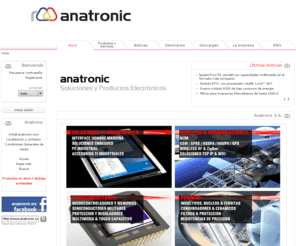 anatronic.com: Anatronic S.A. - Componentes electronicos, Pasivos, Activos, Displays, Semiconductores, Electronica Militar, Disipadores, PC Embedded, PC industrial, Reles, Integradores
Componentes electronicos, Pasivos, Activos, Displays, Semiconductores, Electronica Militar, Disipadores, PC Embedded, PC industrial, Reles, Integradores