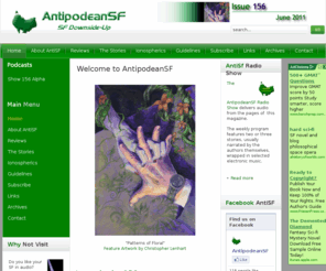 antisf.com.au: Speculative Fiction | Welcome to AntipodeanSF | AntipodeanSF
Welcome to AntipodeanSF AntipodeanSF Podcast - Pilot Episode AntipodeanSF is proud to announce publication of the podcast/radio show pilot episode,...