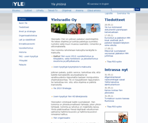 avoinyle.fi: Yle yhtiönä
