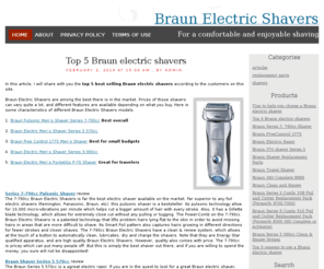 braun-electric-shavers.com: Braun Electric Shavers
Shop for braun electric shavers . Compare prices, read consumer reviews, and store ratings on braun electric shavers.