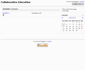 collaborativeed.com: Collaborative Education
This is the front page summary. 