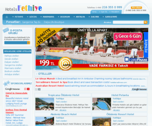 hotelsfethiye.net: Fethiye | Fethiye otelleri | Fethiye tatil köyleri ( Fethiye & Ölüdeniz )
Fethiye hakkında ne öğrenmek isterseniz? Fethiye otelleri, Fethiye tatil köyleri, Fethiye apart oteller, Fethiye butik oteller, Fethiye tatil yerleri, Fethiye plajları hakkında aradığınız herşey HotelsFethiye.NET'de bulabilirsiniz.