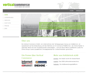 vertical-commerce.de: Vertical Commerce GmbH - Home
Vertical Commerce