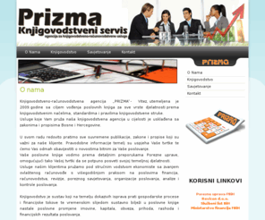 ks-prizma.com: Knjigovodstveni servis PRIZMA - PC-96 Vitez - O Nama
