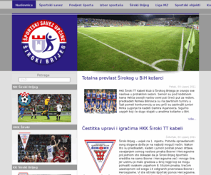 sportskisavez-siroki.com: Športski Savez - Široki Brijeg
Službena internet stranica Športskog saveza Široki Brijeg