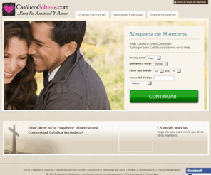 catolicossolteros.net: Catolicos Solteros
Catolicos Solteros en Linea soltero catolico citas casamentero, catolicos anuncios personales y catolico chat. Bienvenidos al sitio de Web original para  Catolicos Solteros para citas catolicas, anuncios personales catolicos, actividades catolicas casamenteras, eventos catolicos, y noticias catolicas!