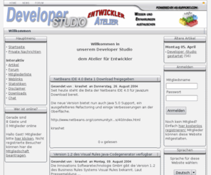 developer-studio.com: Developer Studio ::  unser Entwickler Atelier
 unser Entwickler Atelier