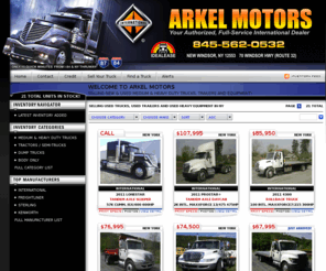 arkelmotors.net: Arkel Motors
Selling New & Used Medium & Heavy Duty Trucks, Trailers and Equipment! Selling Used Trucks, Used Trailers and Used Heavy Equipment in NY