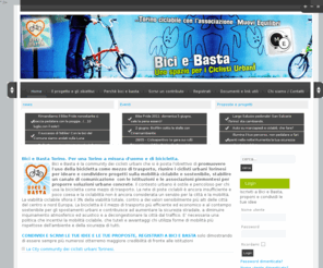 biciebasta.com: Bici e Basta Torino. La community dei ciclisti urbani. La bicicletta è il miglior mezzo di trasporto in città!
Bici e Basta Torino. La community dei ciclisti urbani per favorire la mobilità ciclabile di Torino. La bicicletta è il miglior mezzo di trasporto in città. La mobilità ciclabile è la soluzione più efficiente per migliorare la mobilità cittadina.