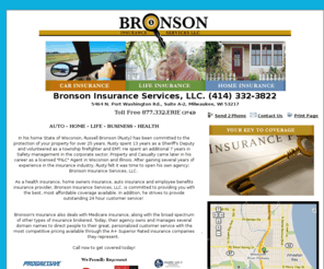 ... com: Insurance Company | Bronson Insurance Services LLC, Milwaukee, WI