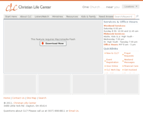 clcdayton.org: Christian Life Center -
	Home
