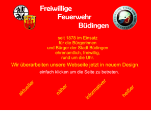 feuerwehr-buedingen.de: Homepage der Feuerwehr der Stadt Büdingen
Homepage der Feuerwehr der Stadt Büdingen